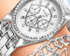 M| Silver Watch R