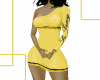 Cropped Dress Yellow