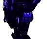 alliance blue gloves m