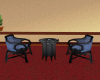 ~R~ Black chairs set