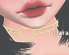 R. Heart Choker - Yellow