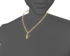 V Letter Chain Necklace