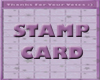 Stamp Card