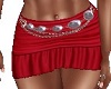 red belted skirt
