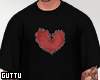 𝔊. Heart Tshirt