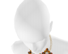 iva goldblue necklece
