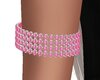 pink diamond armband