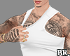 Tank Top +Tatts White