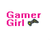 gamer girl sticker