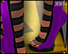 [Violet-Stretch/Boots]