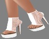 !R! White Net Boots