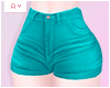 Ⓐ Teal Shorts S