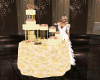 Cream Wedding Cake