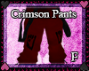 Crimson pants