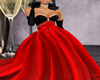 RED-BLACK VDAY GOWN