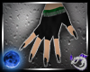 Green Zipper Gloves