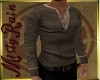Sweater Shirt in Br-Gray