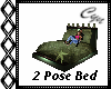 Green 2 Pose Bed