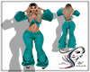 Autumn Jeans Teal