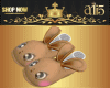 Cute Bestie Bunny Sliprs