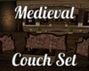 Medieval Couch Set