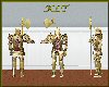 Decorative Armor Golden