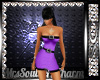 *SC* Purple Buckle Dress