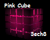 Modern Pink Cube