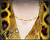 [Yel] gold necklace