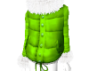 Green Snow Coat