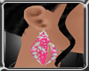 Godiva Pink Gem Earrings