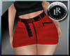 Mini-jupe sexy Rouge RLL
