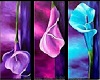 3 Piece Lily on Canvas