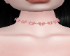 Choker VanCf Butt Pink