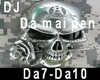 DJ = Da7 - Da10 