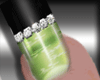 Luvs Green Nails 