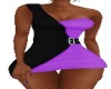 black n purple dress rll