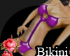 *L* Sexy bikini purple