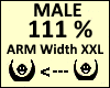 Arm Scaler XXL 111% Male