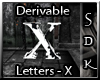 #SDK# Deriv Letters - X