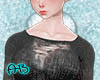 [AB]Old Ripped Black Top