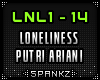 Loneliness - Putri @LNL