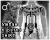 !T Manga 6 paths shirt