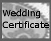 L&F Wed Certificate
