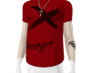 DB! RED SHIRT + tatoo