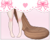 long brown cat tail♡