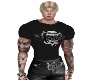 T-SHIRT BLACK MUSCLED