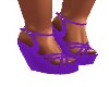 PURPLE SUMMER SANDALS