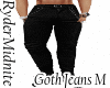 Goth Jeans Couple M