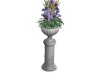X. Lilac Flowers Vase